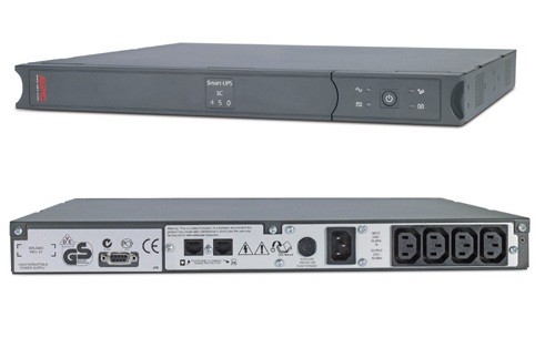 SC450RMI1U APC Smart-UPS SC 450VA 230V - 1U Rackmount/Tower - купить в интернет магазине с доставкой, цены, описание, характеристики, отзывы