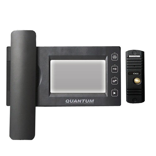 QM-437C_SET2 (черный)+Выз. панель (черный) - купить в интернет магазине с доставкой, цены, описание, характеристики, отзывы