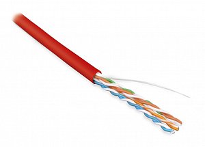 UUTP4-C5E-S24-IN-PVC-RD-305