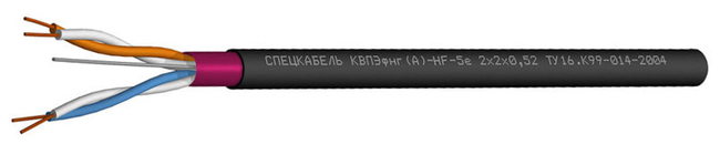 КВПЭфнг(А)-HF-5е 1х2х0,52 (Спецкабель)