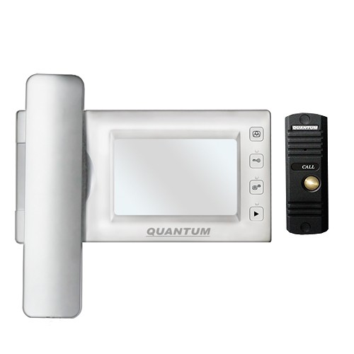 QM-437C_SET2 (белый)+Выз. панель (черный) - купить в интернет магазине с доставкой, цены, описание, характеристики, отзывы