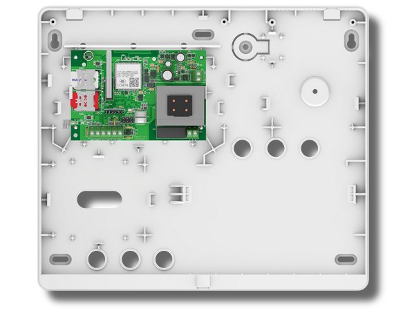 Контакт GSM-14А с внешней GSM антенной в корпусе под АКБ 7 Ач