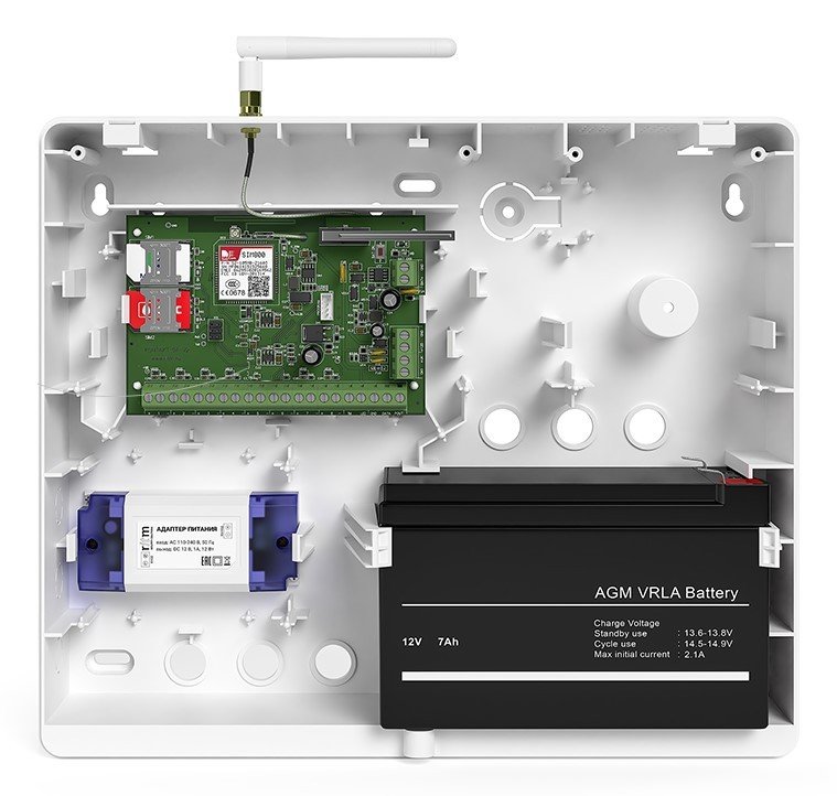 Контакт GSM-5A v.2 с внешней антенной в корпусе под АКБ 7 Ач - купить в интернет магазине с доставкой, цены, описание, характеристики, отзывы